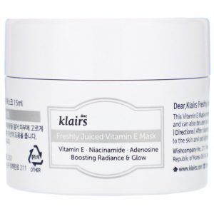 Dear, Klairs, Freshly Juiced Vitamin E Mask, 0.5 oz (15 ml)