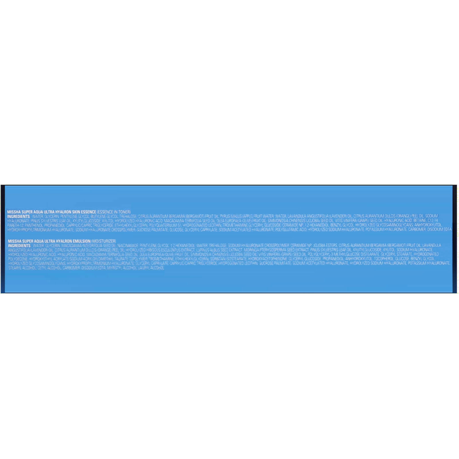 Missha, Super Aqua, Conjunto Ultra Hyalron, 4 Peças - Imagem 4