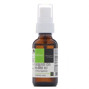 DaVinci Laboratories of Vermont, Líquido D3, 10.000 UI, 30 ml