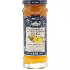 St. Dalfour, Geleia de Abacaxi e Manga, 284 g
