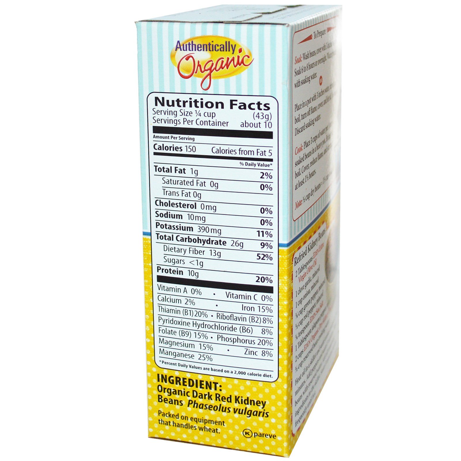 Eden Foods, Orgânico, Grãos Achatados, 16 oz (454 g) - Imagem 2