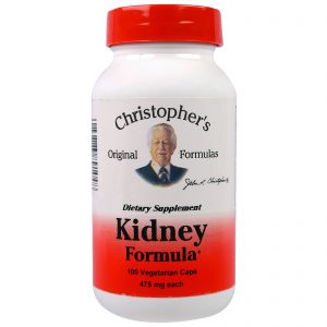 Christopher's Original Formulas, Kidney Formula, 475 mg, 100 Vegetarian Caps