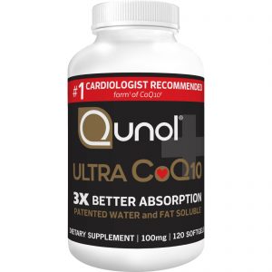 Qunol, Ultra CoQ10, 100 mg, 120 Cápsulas Softgel