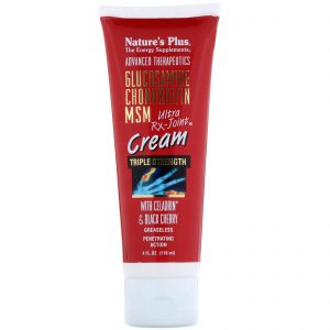 Nature's Plus, Terapia Avançada, Creme Glucosamina Condrotina MSM Ultra Rx-Joint, 118 ml (4 fl oz)