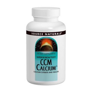 Source Naturals, Cálcio CCM, 300 mg, 120 tabletes
