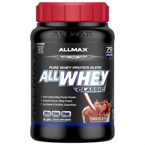 ALLMAX Nutrition, AllWhey Classic, 100% Proteína Whey, Chocolate, 907 g (2 lbs)
