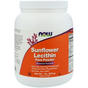 Now Foods, Lecitina de Girassol, Pó Puro, 454 g (1 lb)