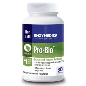Enzymedica, Pro Bio, Probiótico de Potência Garantida, 30 Cápsulas