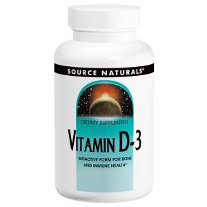 Source Naturals, Vitamina D-3, 2,000 IU, 200 Cápsulas Gelatinosas