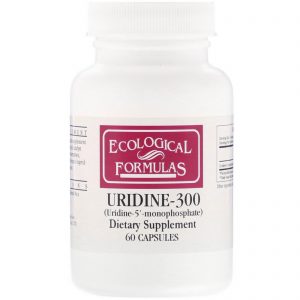 Ecological Formulas, Uridina-300, 60 Cápsulas
