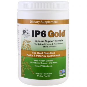 IP-6 International, IP6 Gold, Fórmula de Auxílio ao Sistema Imunológico, Sabor de Frutas Tropicais, 14,6 oz em Pó