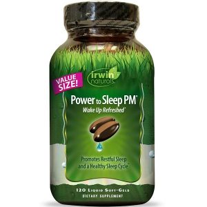 Irwin Naturals, Poder para Dormir PM, 120 cápsulas de gel líquido