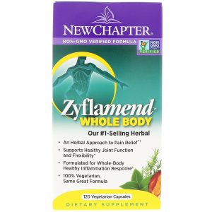New Chapter, Zyflamend para o Corpo Inteiro, 120 Cápsulas Vegetais