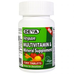 Deva, Vegano, Suplemento Multivitamínico e Mineral, Pequenos Comprimidos, 90 Comprimidos