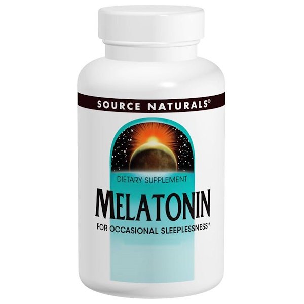 Source Naturals, Melatonina, 3 mg, 240 Tabletes