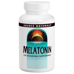 Source Naturals, Melatonina, 1 mg, 300 Tabletes