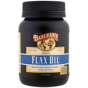 Barlean's, Óleo de Linhaça com Lignanas, 100 Cápsulas Gelatinosas