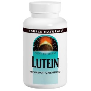 Source Naturals, Luteína, 6 mg, 90 Cápsulas