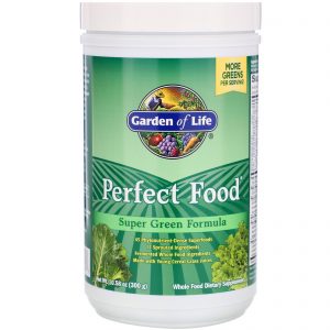 Garden of Life, Super Fórmula Verde Perfect Food, 300 g (10,58 oz)