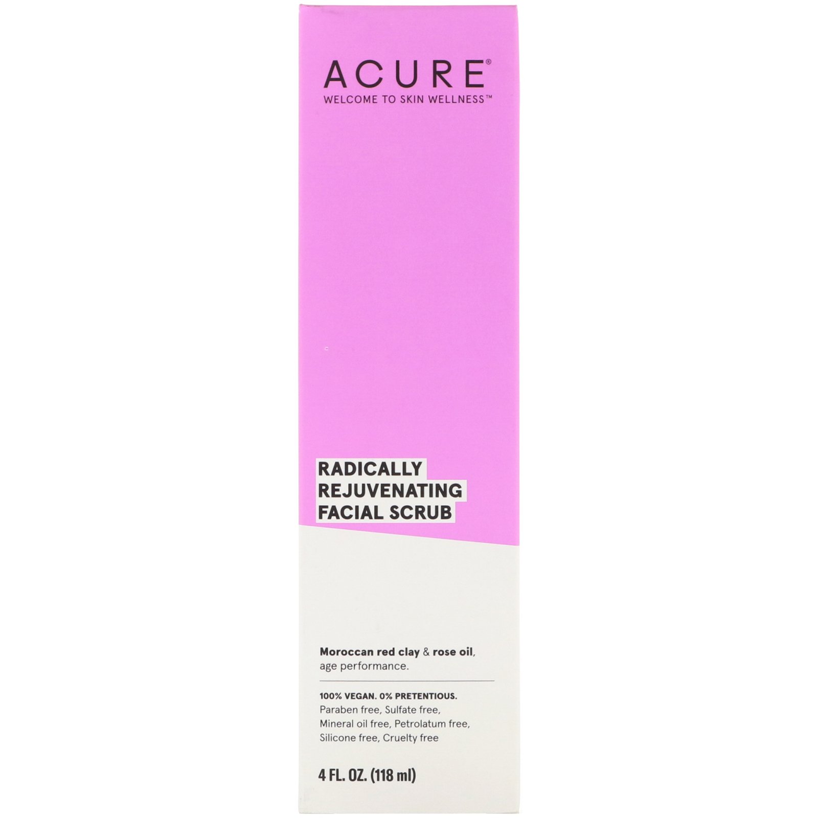Acure, Radically Rejuvenating Facial Scrub, 4 fl oz (118 ml) - Imagem 2