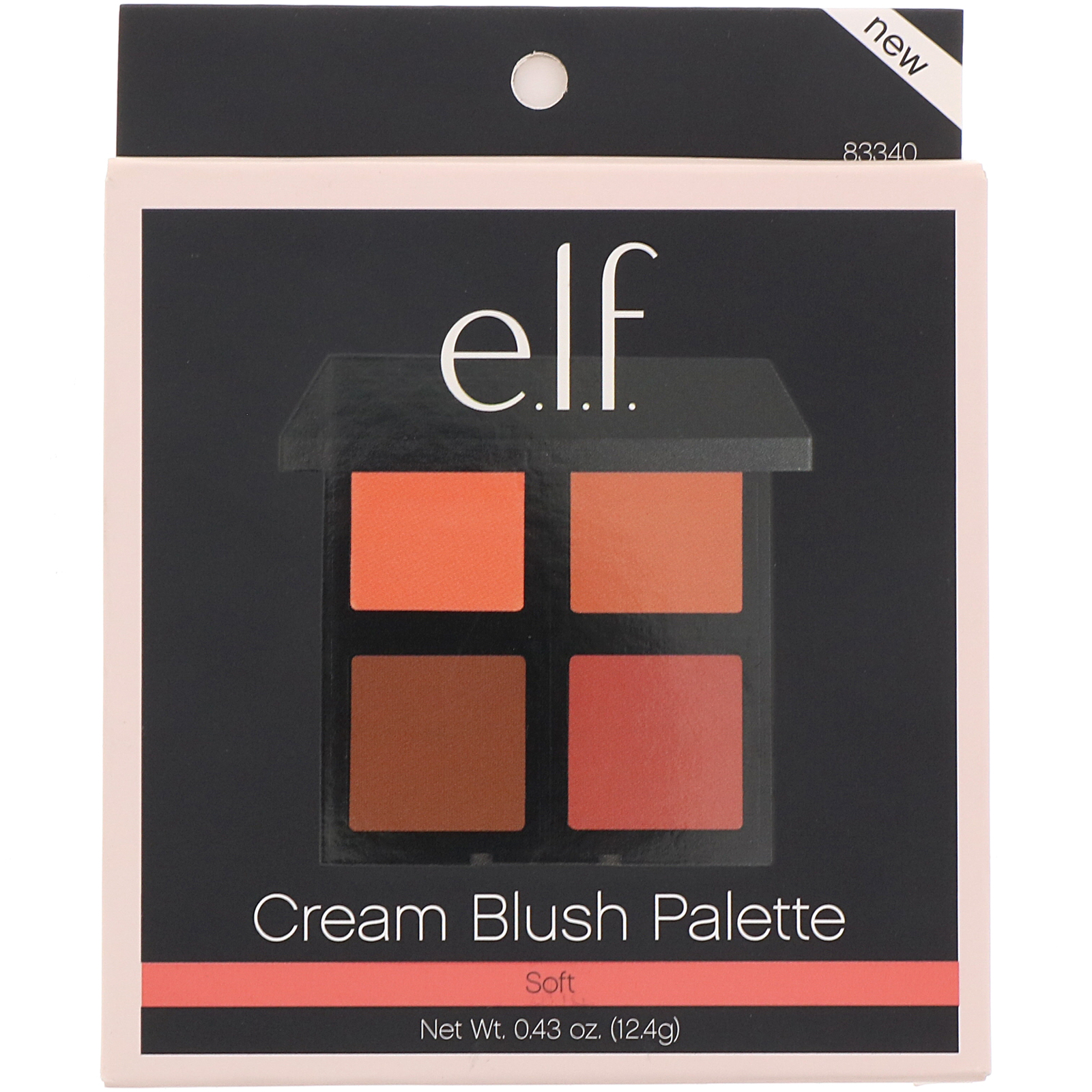 E.L.F., Paleta de Blush Cremoso, Suave, 12,4 g (0,43 oz) - Imagem 2