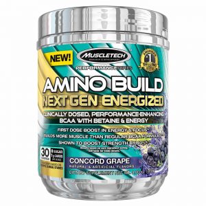 Muscletech Amino Build Next Gen, Uva Concord 30 Porções