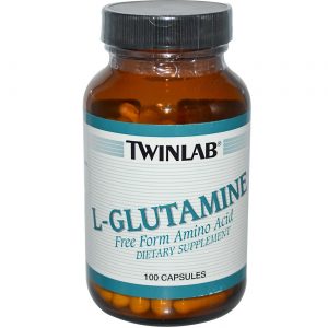 Twinlab, L-Glutamina 500 mg - 100 Cápsulas