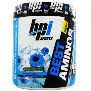 BPI Best Aminos, Blue Icy Raz - 30 Servings