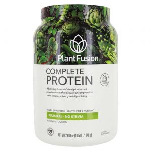 PlantFusion, Proteína Completa de Plantas - Natural - Sem Estévia - 1,85 lbs (840g)