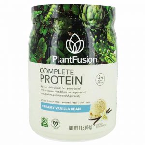 PlantFusion, Proteína Vegetal Completa - Creme de Baunilha - 454 g (1 lb)