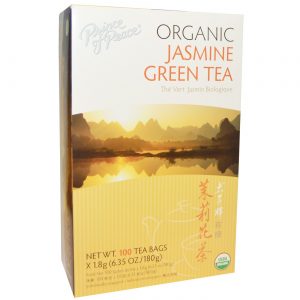 Prince Of Peace, Chá Verde de Jasmin - 100 Saquinhos de Chá