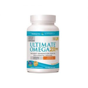 Nordic Naturals, Ultimate Omega 2X com D3, Limão - 60 Mini Cápsulas em Gel