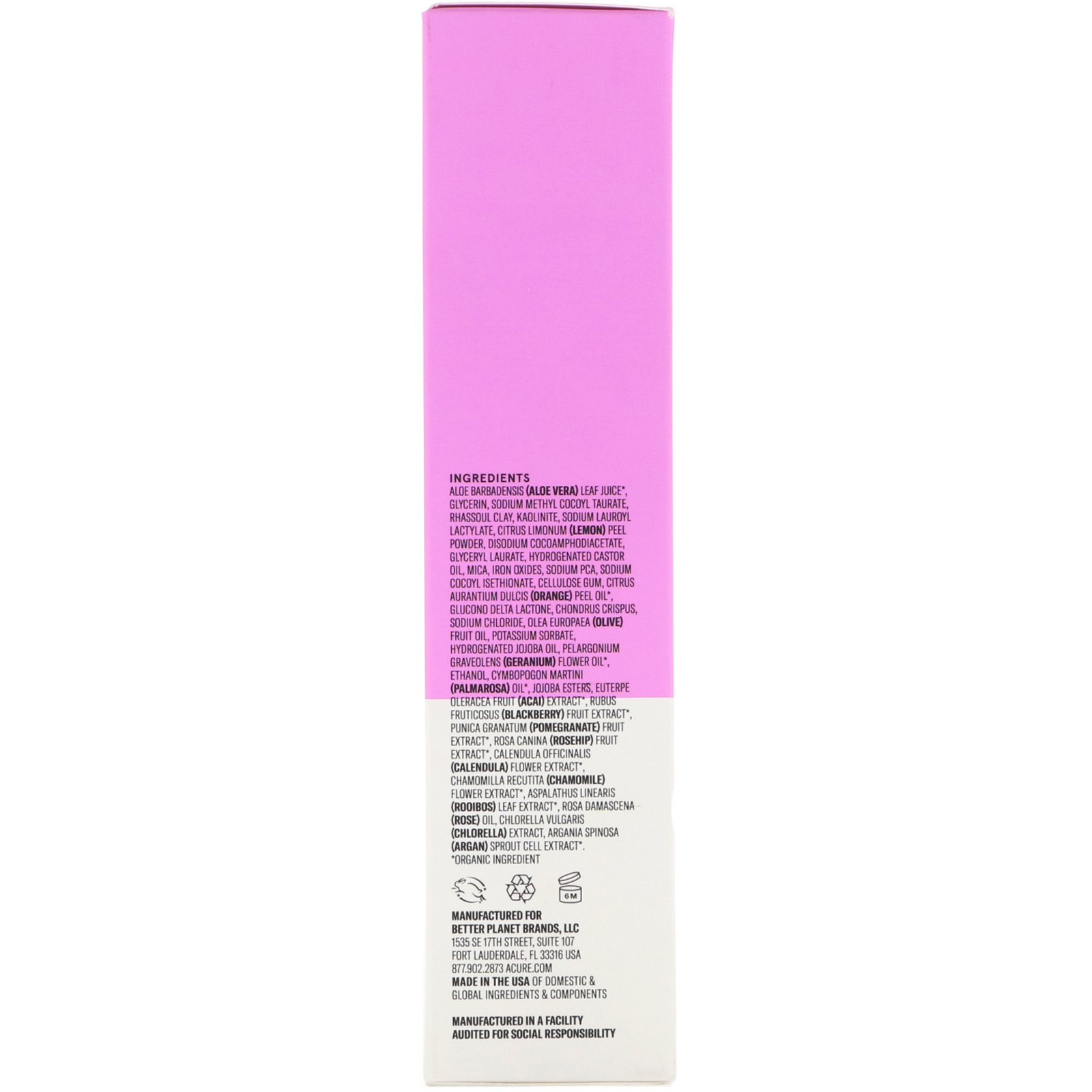 Acure, Radically Rejuvenating Facial Scrub, 4 fl oz (118 ml) - Imagem 3