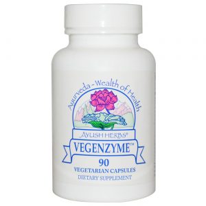 Ayush Ervas Vegenzyme - 90 Cápsulas