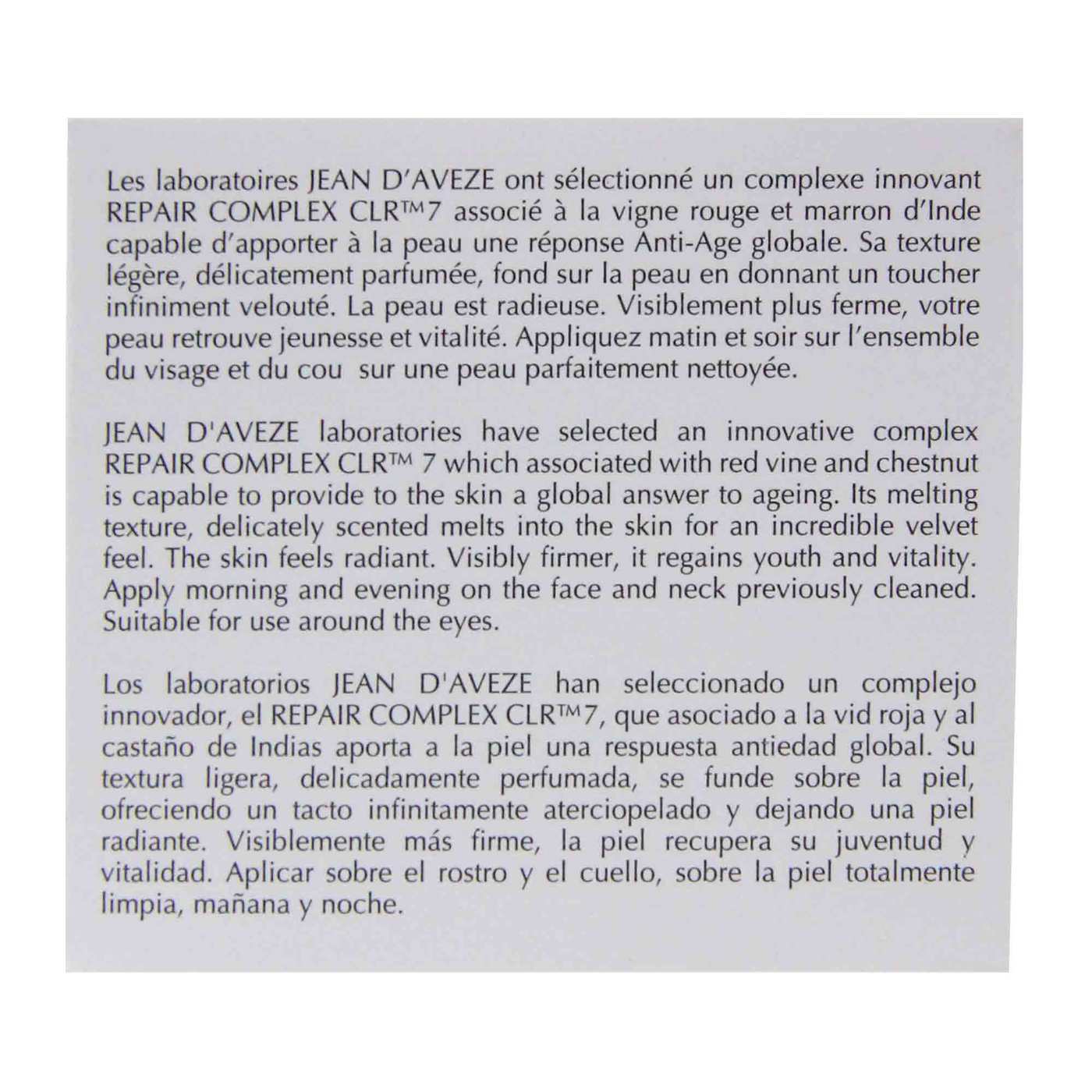 Jean D'Aveze Paris Hydrating Anti-Age Day Cream - 1.7 oz - Imagem 4