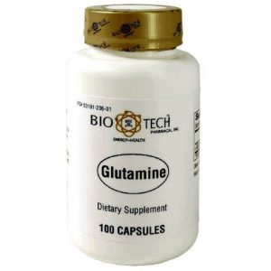 BioTech Pharmacal, Glutamina - 100 Cápsulas