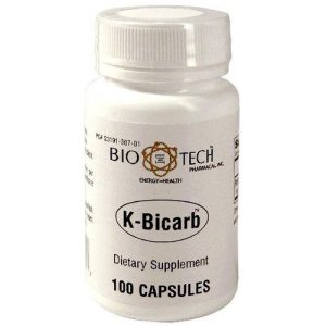 BioTech Pharmacal, K-Bicarb - 100 Cápsulas