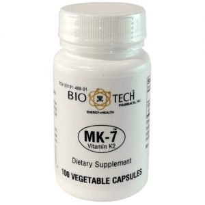 BioTech Pharmacal MK-7 - 100 Cápsulas