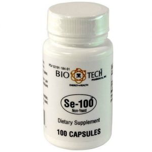 BioTech Pharmacal, Se-100™ - 100 Cápsulas