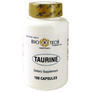 BioTech Pharmacal, Taurina - 100 Cápsulas