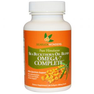 Seabuck Wonders, Omega 7 Completo - 60 Cápsulas em Gel