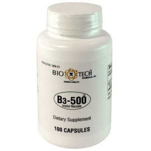 BioTech Pharmacal, B3-500 - 100 Cápsulas