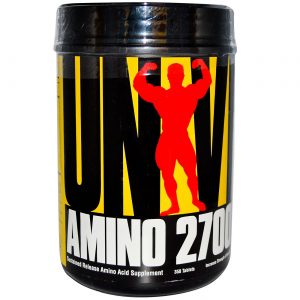 Universal Nutrition, Amino 2700 de Liberação Programada - 350 Comprimidos
