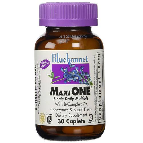 Bluebonnet Nutrition MAXI One, Com ferro - 30 Caplets