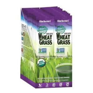 Bluebonnet Nutrition Super Earth Orgânico Wheatgrass - 14 packets
