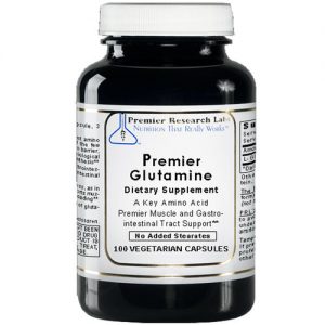 Premier Research Labs, Glutamina Premier 500 mg - 100 Cápsulas Vegetarianas