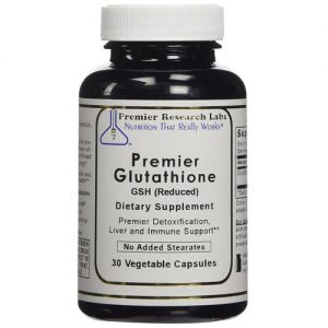 Premier Research Labs, Premier Glutathione GSH 70 mg - 60 Cápsulas Vegetarianas