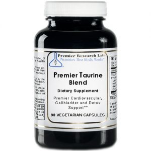 Premier Research Labs, Mistura Premier Taurina 375 mg - 90 Cápsulas Vegetarianas