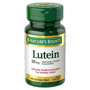 Nature's Bounty Luteína 20 mg - 40 Softgels de Liberação Rápida