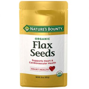 Nature's Bounty Orgânico Flax Seeds - 15 oz